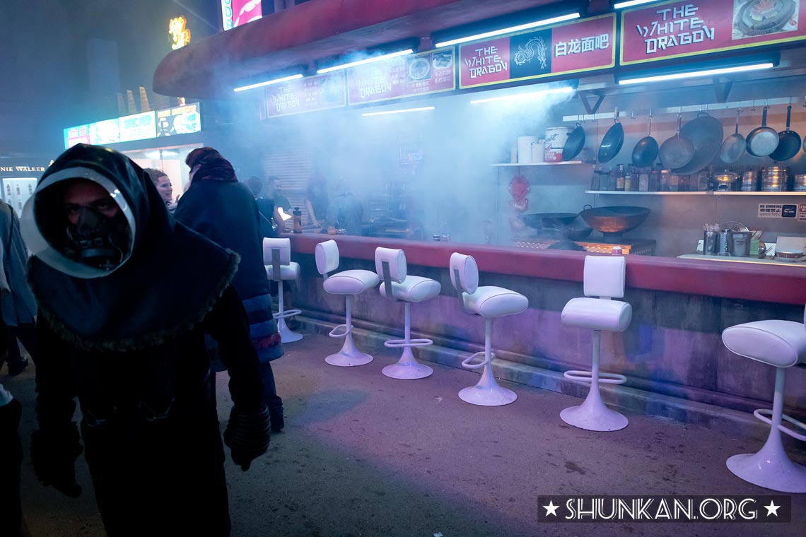 Blade Runner 2049 White Dragon Noodle Bar