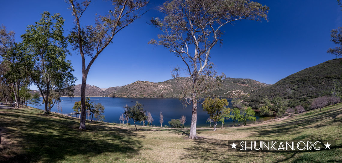 Lake Poway - panorama