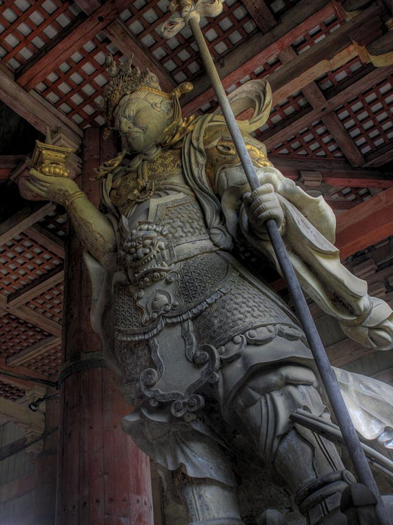 The wooden Todaiji temple, Nara